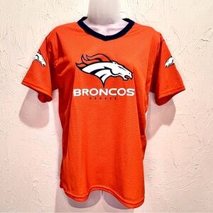 Orange Mesh Denver Broncos Football Jersey Youth Size L